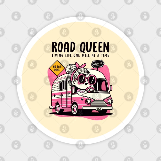 ROAD QUEEN Magnet by Fabrik